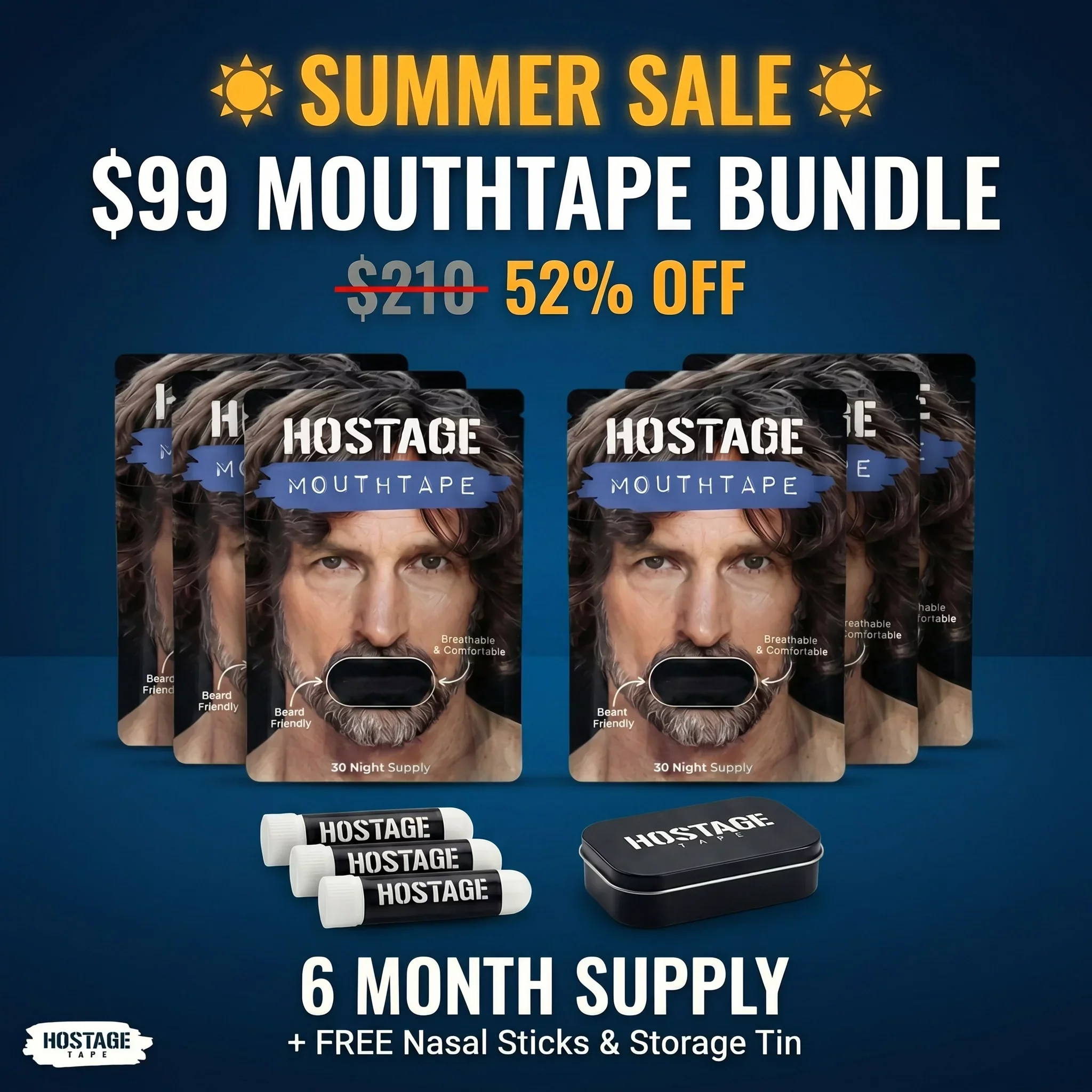 51 Million Mouth Tapes Sold. Seen on Joe Rogan